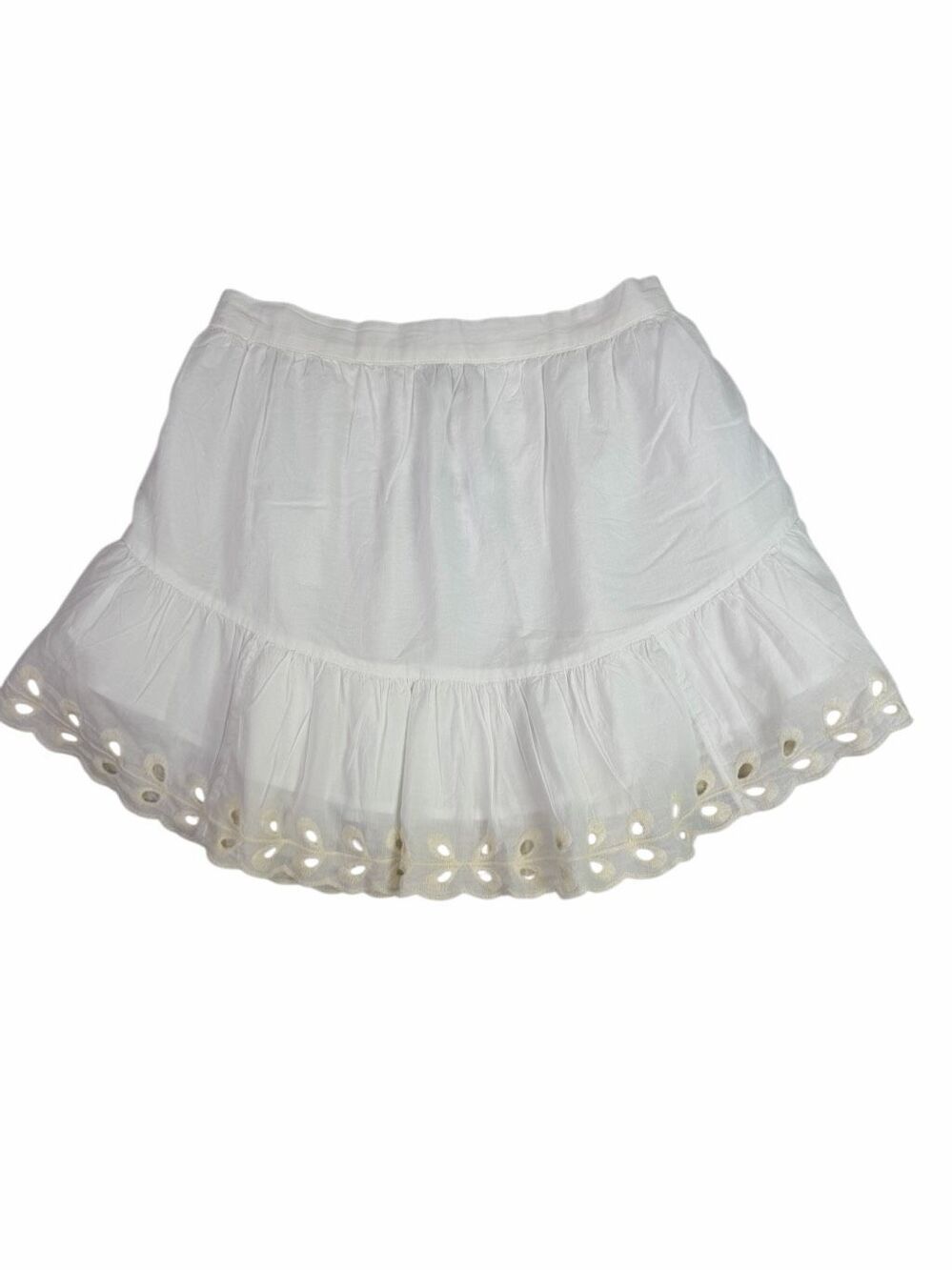 American Eagle XS White Eyelet Skirt NEW